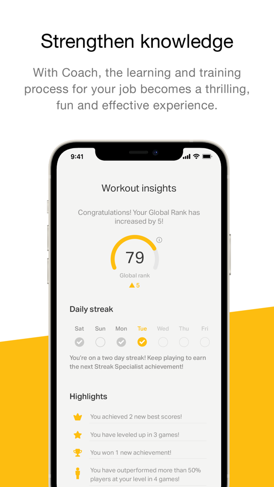 #3. Coach: Efficient Microlearning (iOS) 由: Konceptiva Digital