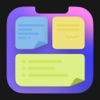 Icon Sticky Notes Widget