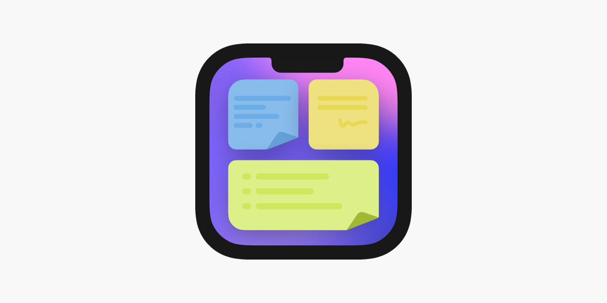 Sticky Notes Widget on the App Store