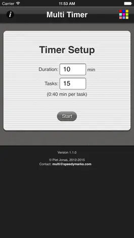 Game screenshot Multi Task Timer mod apk