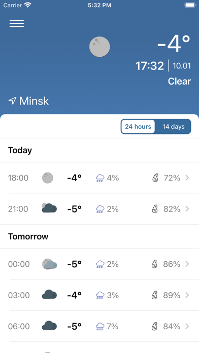 MeteoScope Screenshot