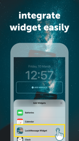 Widget Lock Screen Widget screenshot