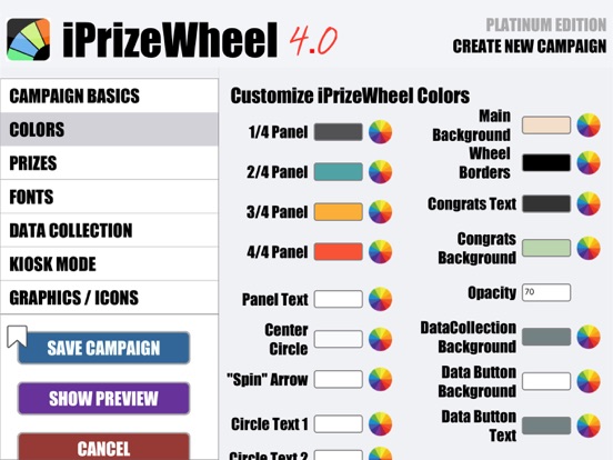 iPrizeWheel HDのおすすめ画像2