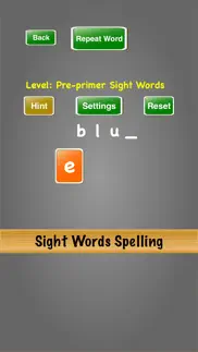 sight words spelling iphone screenshot 3