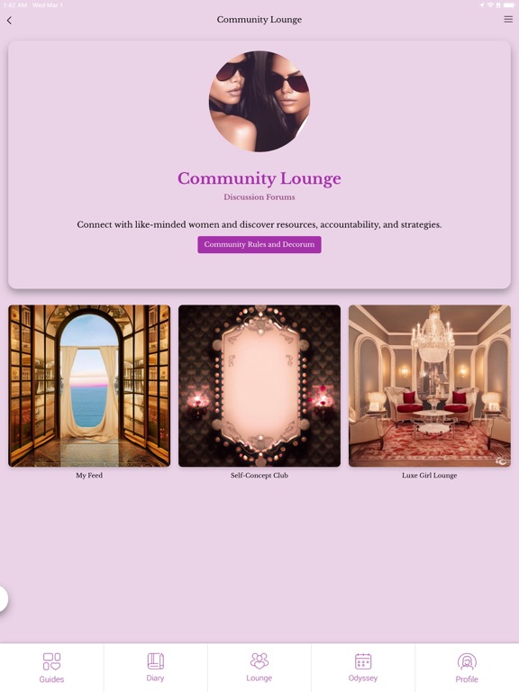 Luxe Girl iPad screenshot 4 - Lifestyle app