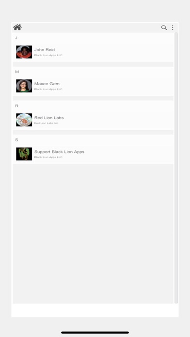 Business Cards Augmented Screenshot