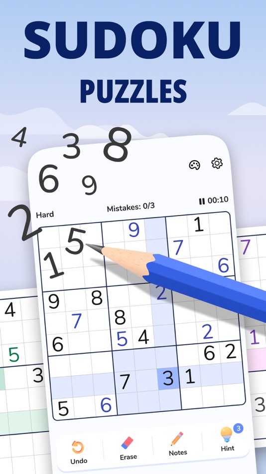 Sudoku Puzzles - Classic Fun - 2.1.6 - (iOS)