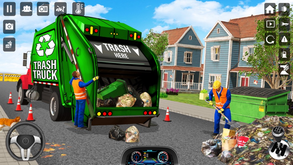 Trash Truck Driver Simulator - 1.4 - (iOS)