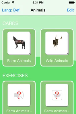 Game screenshot Animals Learning Cards mod apk