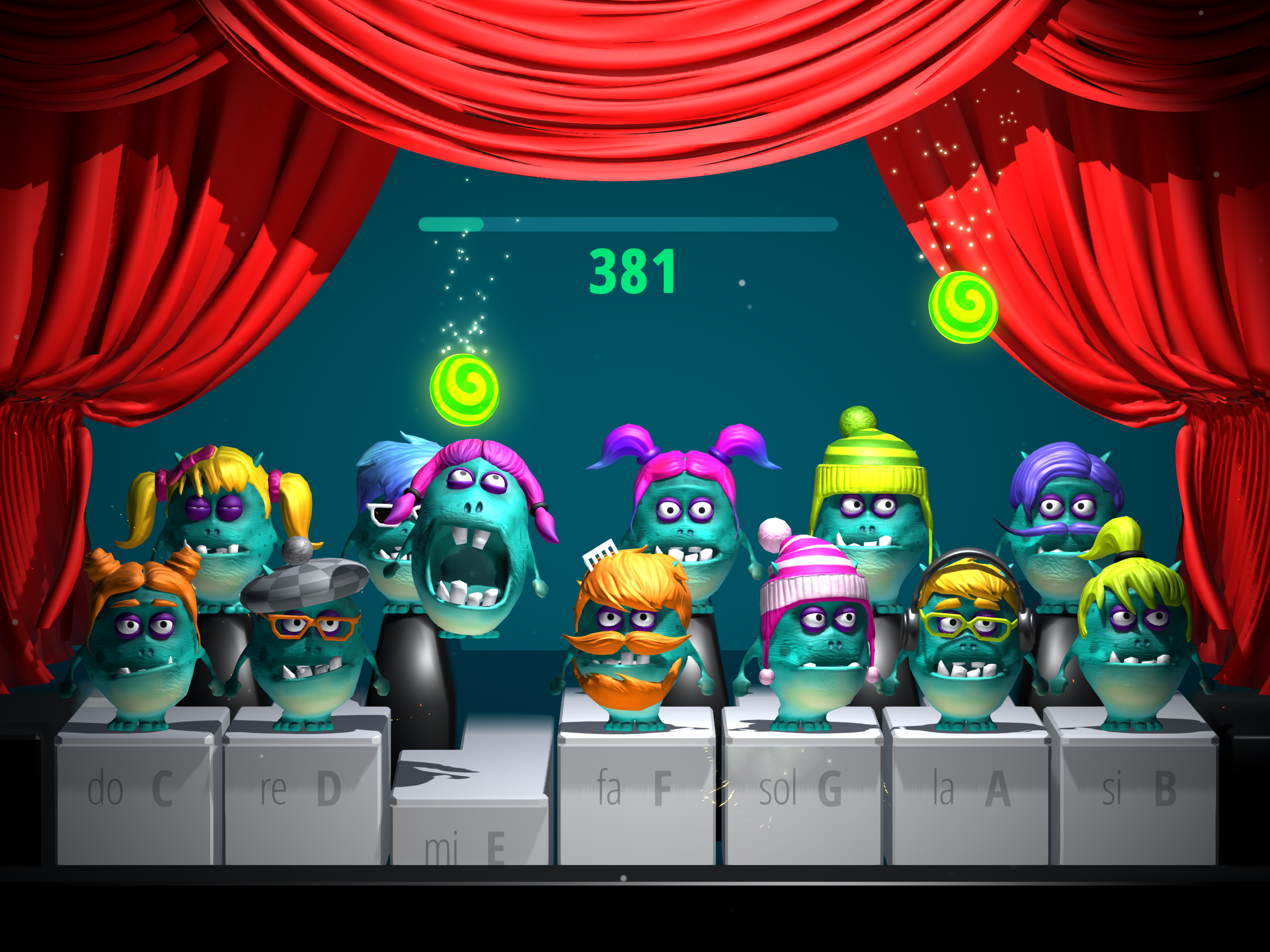 Piano Monsters: Fun music game screenshot 8