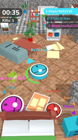 Game screenshot Robot Cleaners.io apk