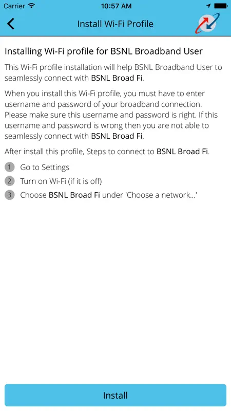 BSNL Wi-Fi screenshot 3 of 5