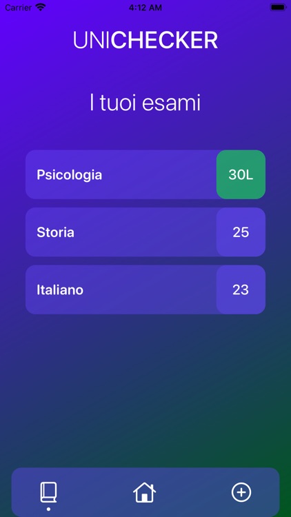 Media voti università libretto