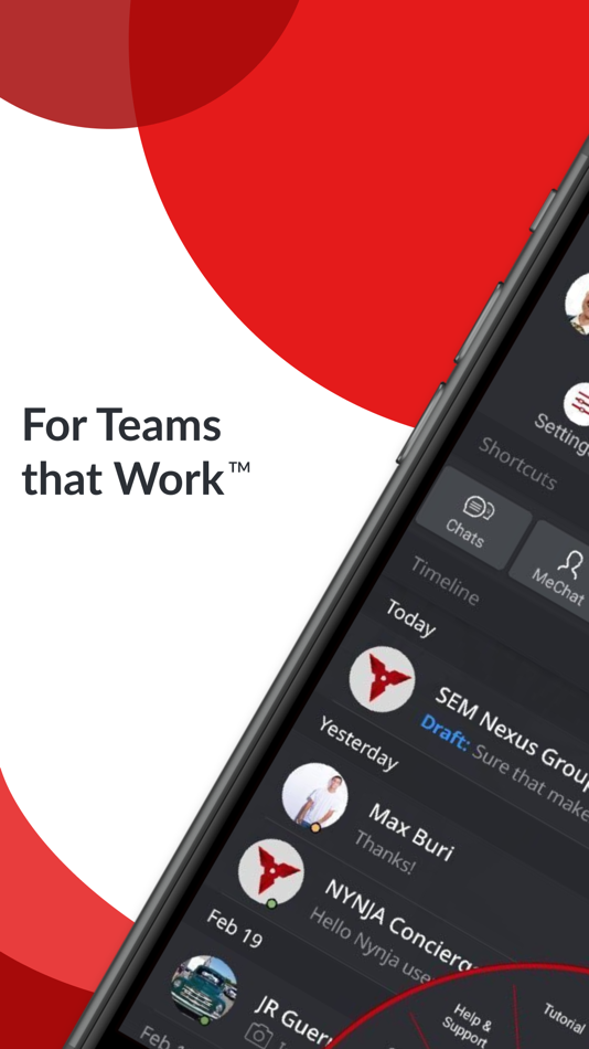 #8. NINJA Workspace (iOS) بواسطة: Nynja Inc.