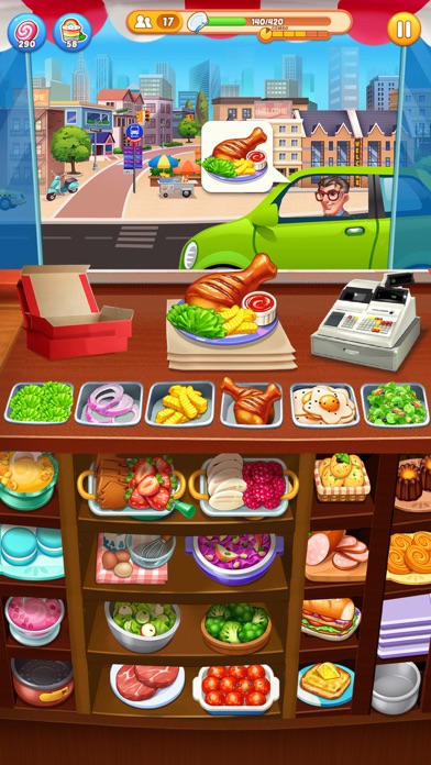 Crazy Chef Cooking Gameのおすすめ画像5