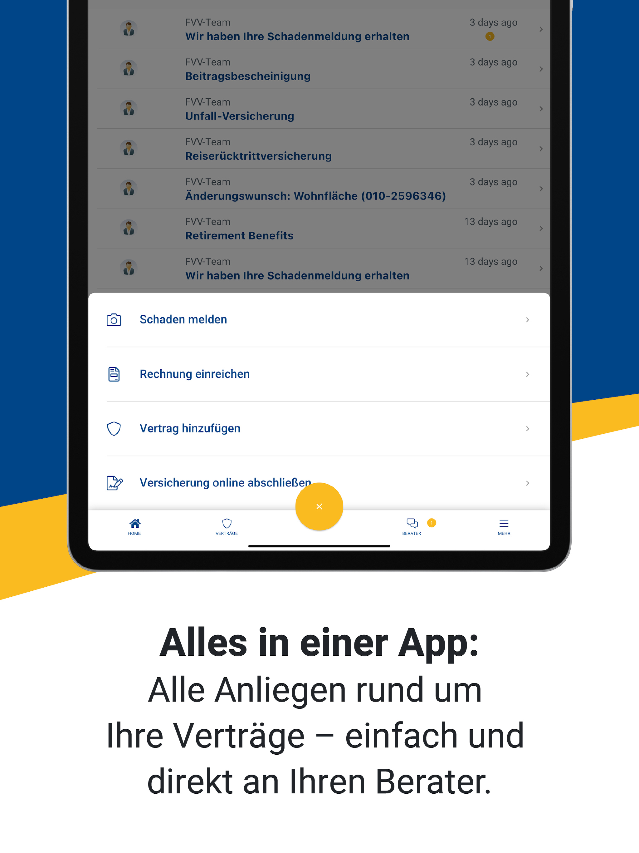Ford Versicherungs-App screenshot 8