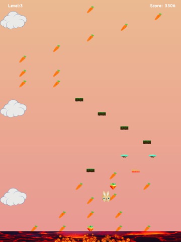 Lava Floor Escape: Jumpy Bunnyのおすすめ画像3