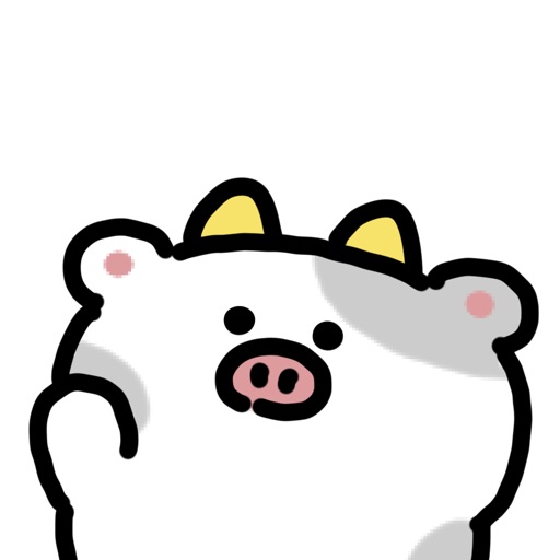 cow moji sticker