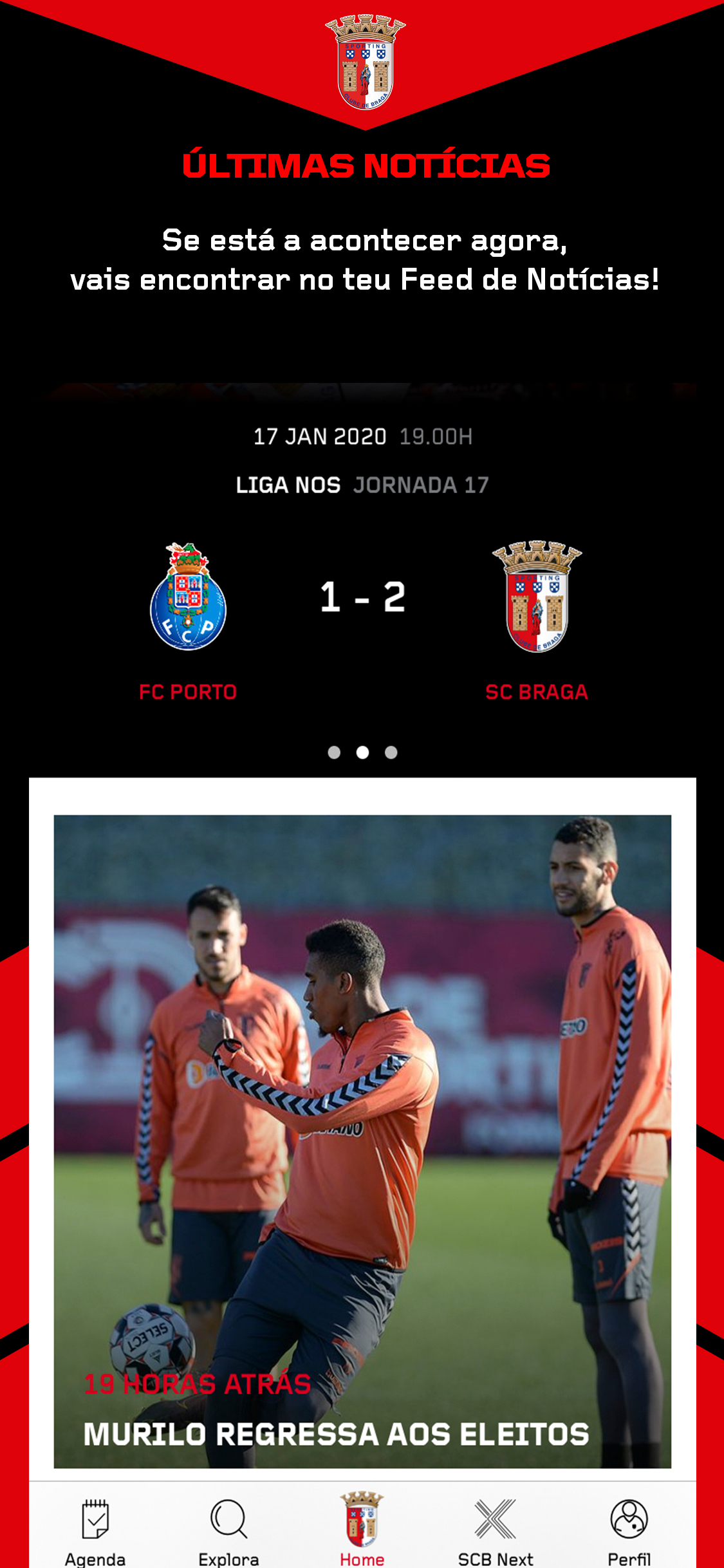 App Oficial SC Braga screenshot 4