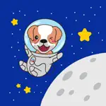 Astronaut Dog Stickers App Contact