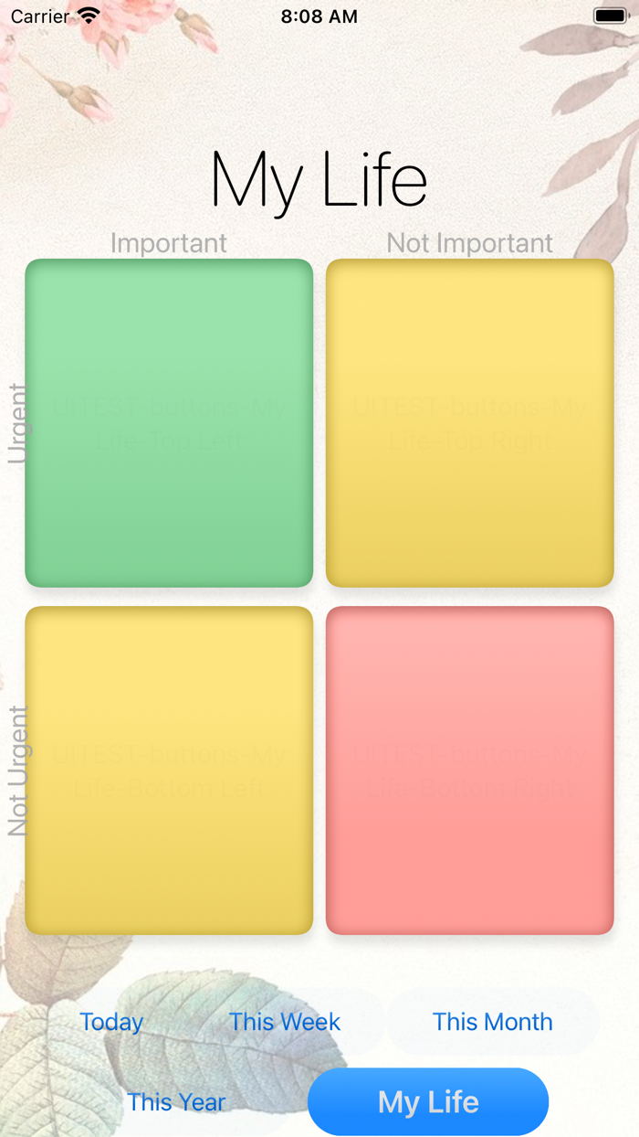 TopLeft A Life Management App