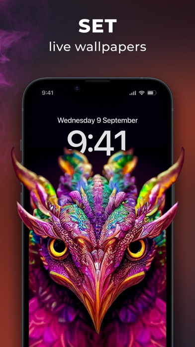 Live Wallpapers 4K Backgrounds Screenshot
