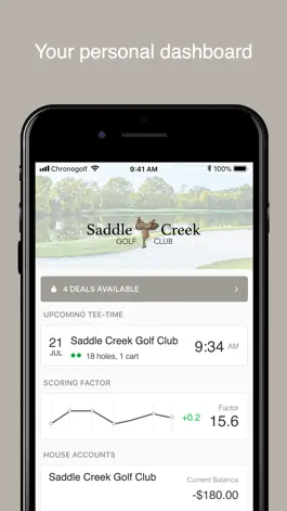 Game screenshot Saddle Creek Golf Club apk