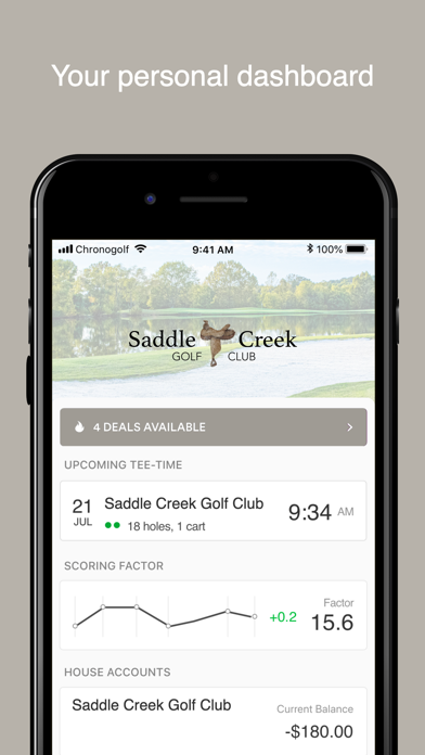 Saddle Creek Golf Club Screenshot