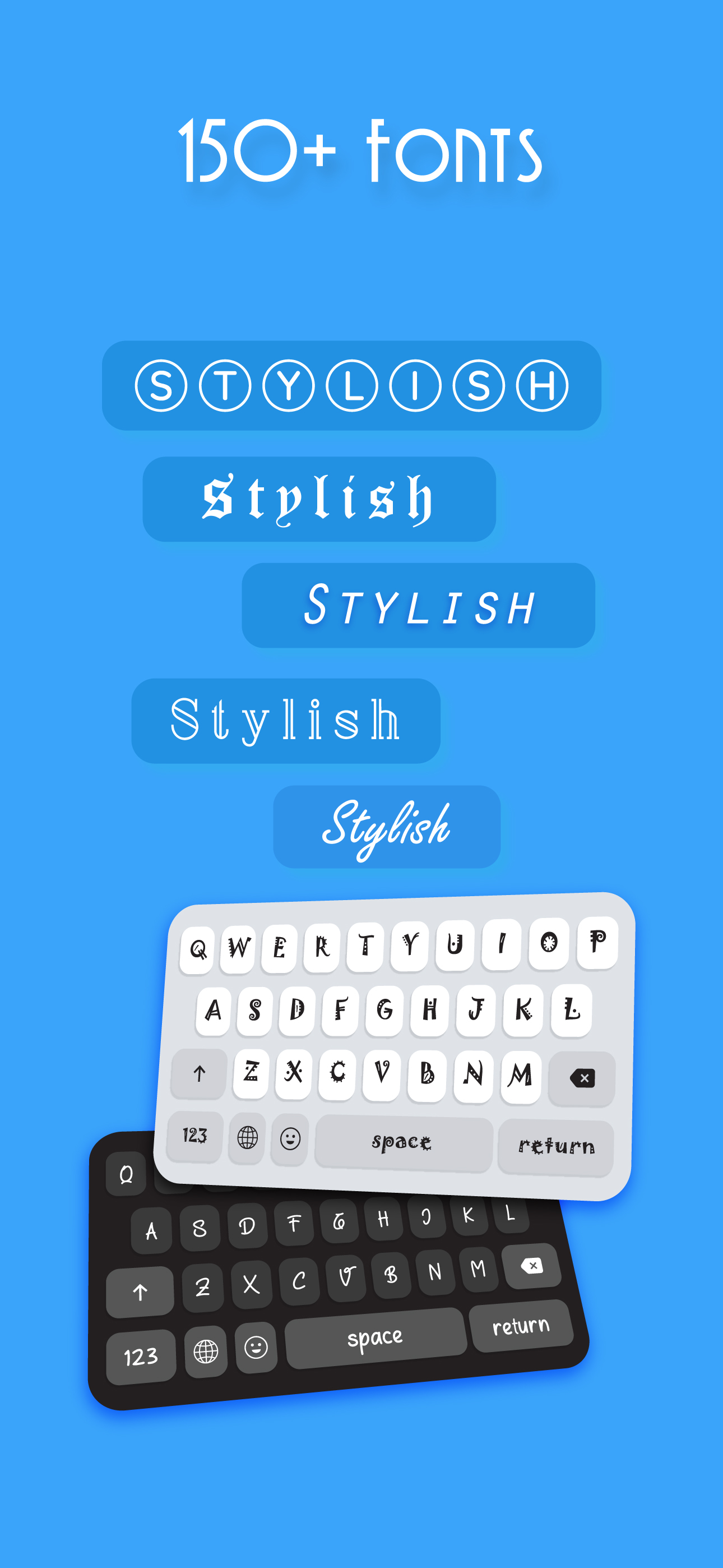 Stylish Fonts - Keyboard