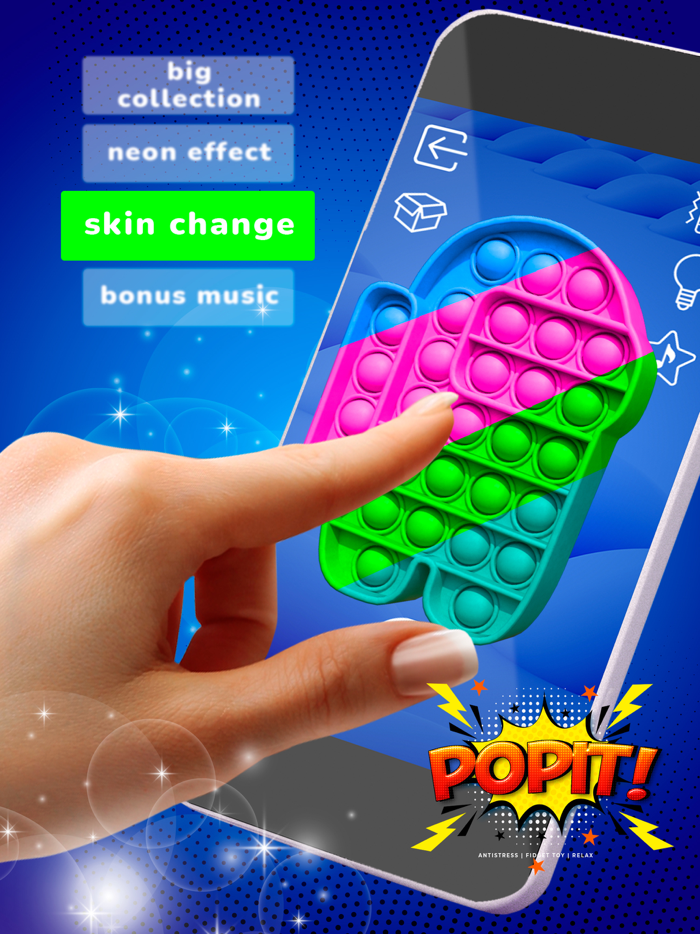 Pop it antistress fidget toy