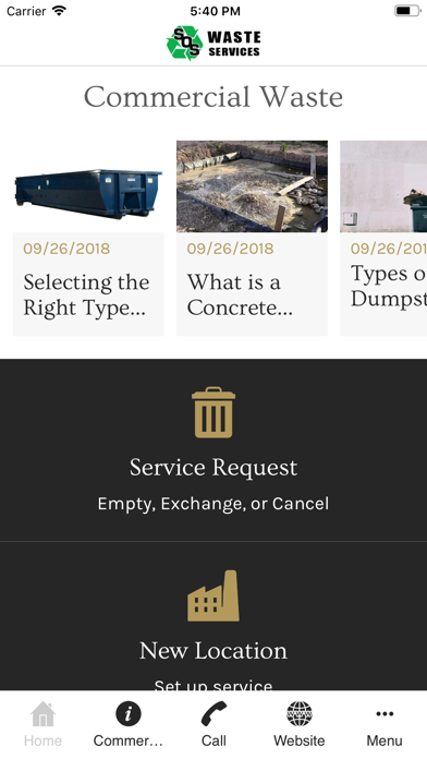 SOS Waste Screenshot