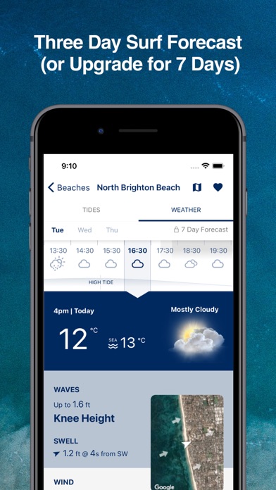 Beach Tides & Marine Weather Screenshot