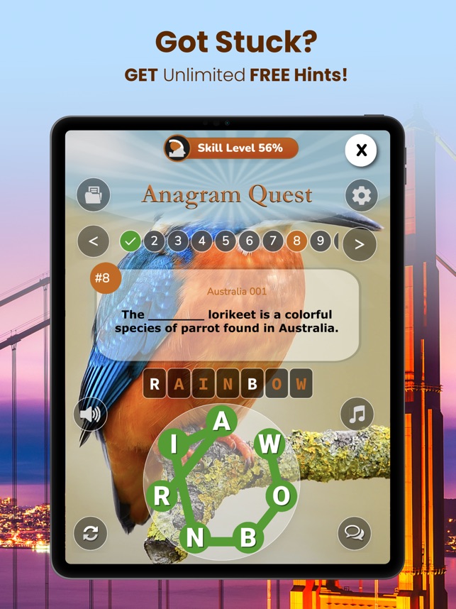 Anagram Quest: Trivia Puzzles on the App Store