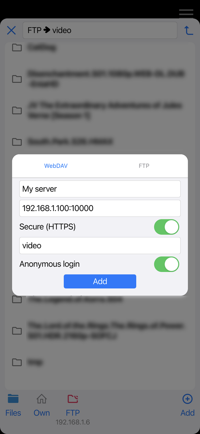 SVPlayer - watch in 60 fps