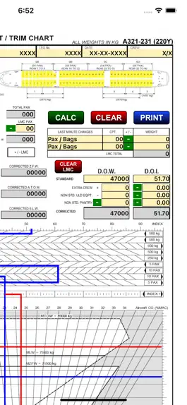 Game screenshot A321 LOADSHEET T&B 220 4z PAX hack
