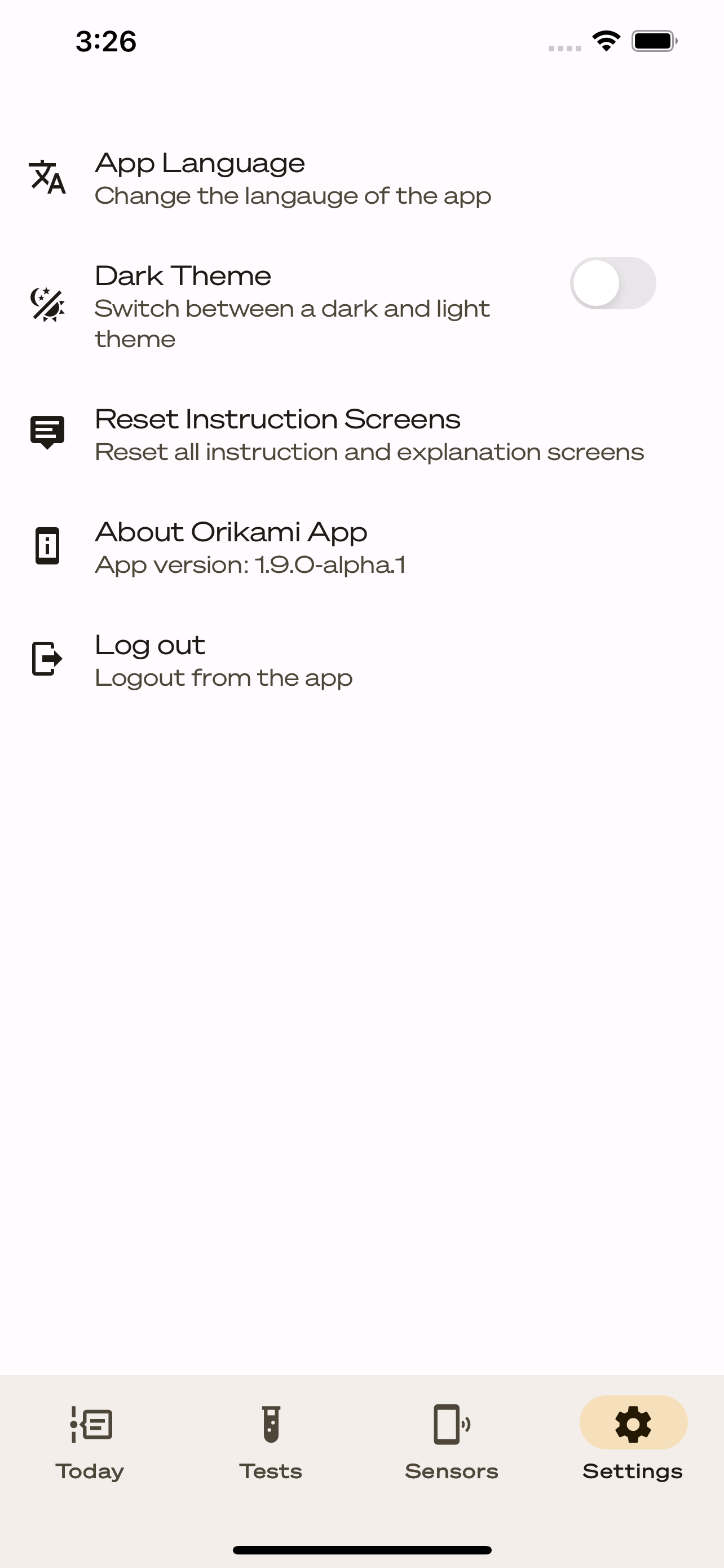 Orikami App