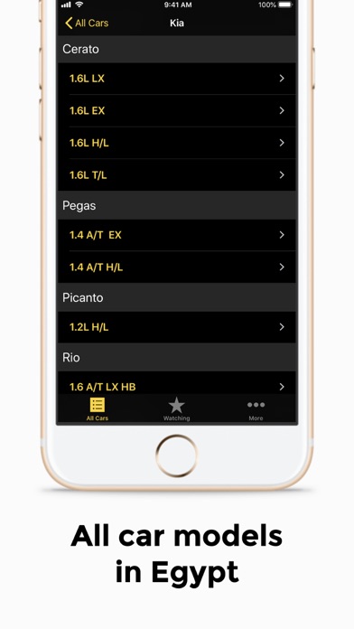 Car Prices Screenshot