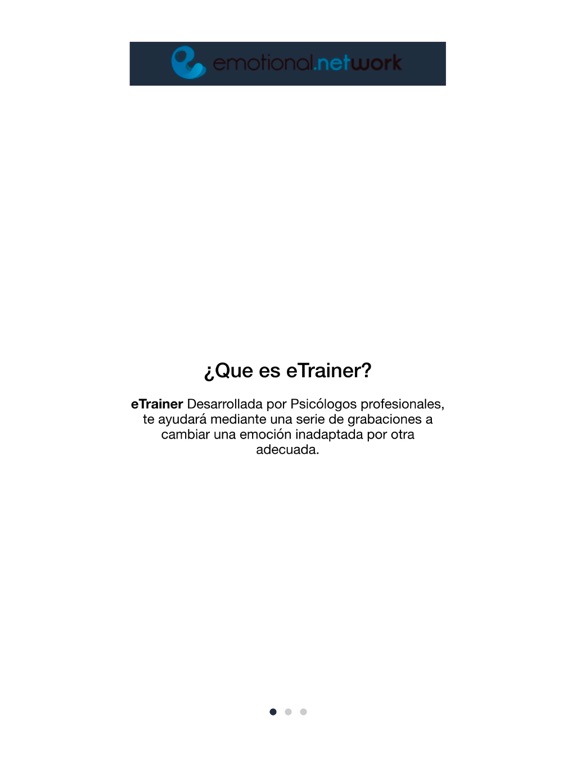 eTrainer - Emotional Network