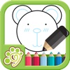 Draw by simple shapes & lines icon