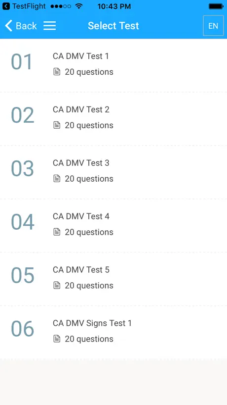 US DMV Driving Tests
