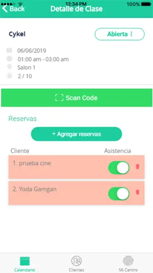 Fitco Check In screenshot 2