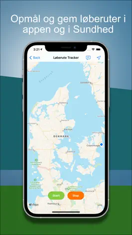 Game screenshot Løberuter i Danmark - løbe app apk