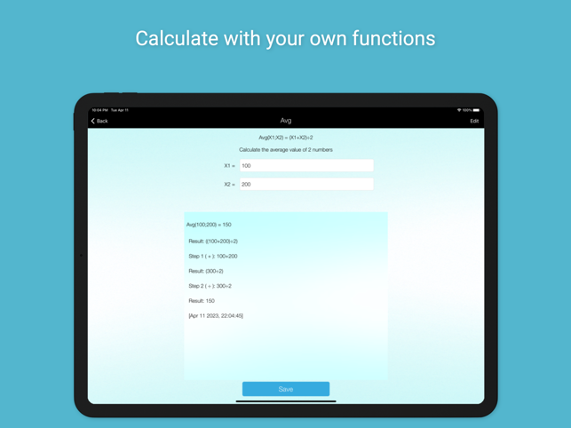 ‎Xmart Calculator Pro Screenshot