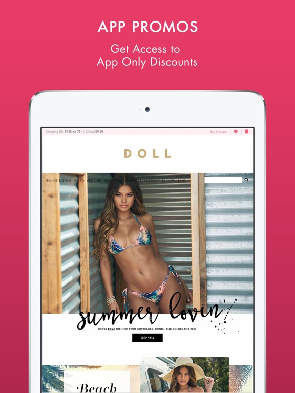 Screenshot #4 pour DOLL Swimwear