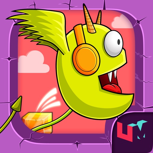 Bouncing Monster Flappy Pirate Icon