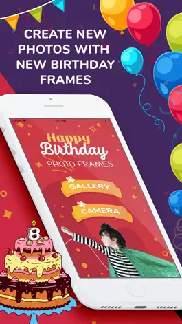 Game screenshot Happy Birthday Frames Maker apk