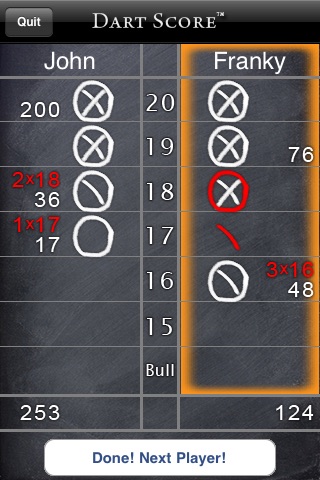 Dart Score screenshot 3