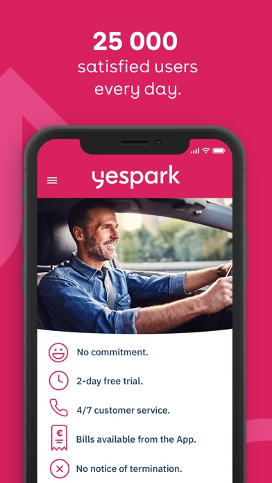 Yespark, your car park Screenshot