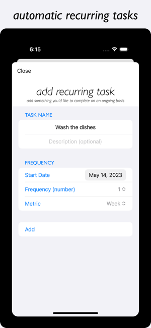 ‎monotasker: tasks & to do list Screenshot