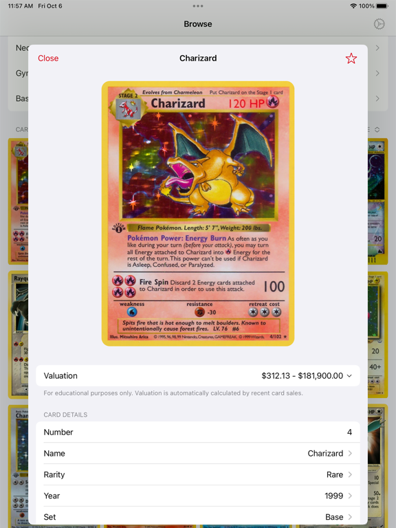 Screenshot #5 pour Card Value Scanner for Pokemon